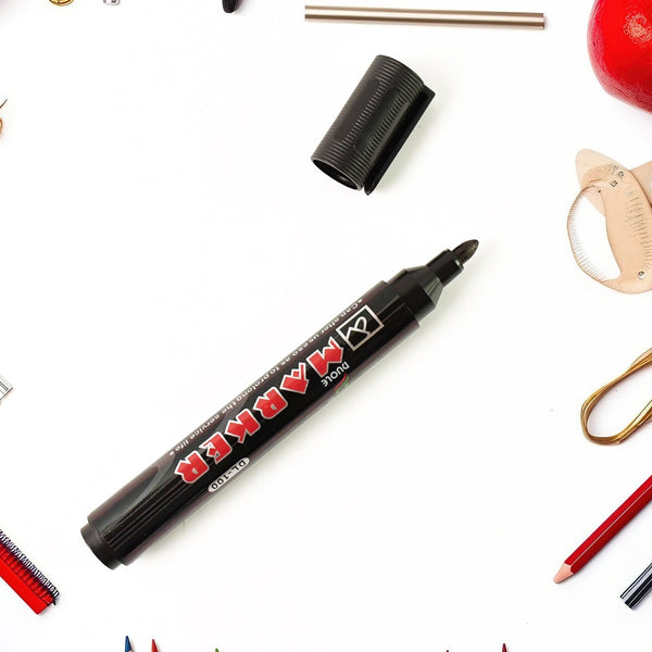 Whiteboard  Black Ink Marker (1 Pc)