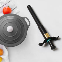 Stainless Steel Black Gas Lighter for Gas Stove, Long Lasting (1 Pc)