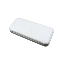 Ideal birthday gift for kids, white 3-compartment pencil box