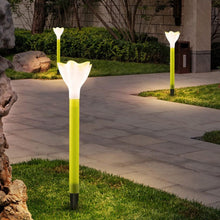Solar Flower Garden Lights – Outdoor Decorative LED Lamp (2 Pc)