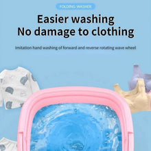 Compact and foldable washing machine, ideal for small spaces
