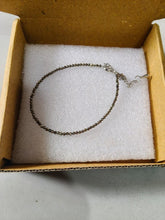 EverMine Crystal Raw Pyrite Anklet Stone of Money, Protection & Power Pyrite Anklet for Women