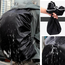 Waterproof Nylon Backpack Rain Cover with Elastic Fit (1 Pc)