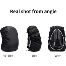 Waterproof Nylon Backpack Rain Cover with Elastic Fit (1 Pc)