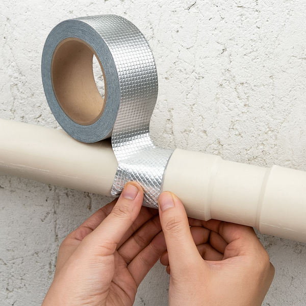Self-Adhesive Heat-Resistant Aluminum Foil Tape – High-Temperature Insulation (0.9mm)