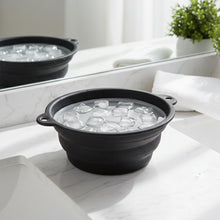 Portable Foldable Silicone Ice Bath Bowl (1 Pc)