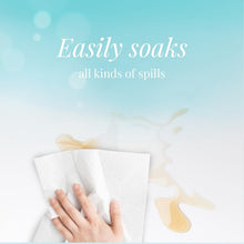 Freshee Super-Absorbent Kitchen Roll 4-in-1 Paper (4 Rolls × 60 Sheets = 240 Sheets)