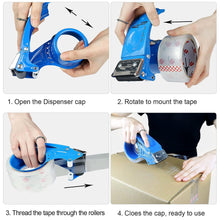 Metal Packing Tape Dispenser Cutter